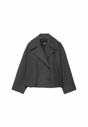 Stradivarius SOFT - Summer jacket - dark grey