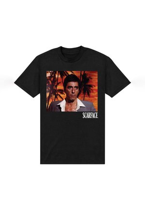 Henry Tiger SCARFACE TONY MONTANA - T-shirt con stampa - black