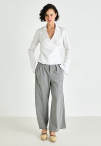 MEGANN - Sandaler med ankelstøtte - natural /black