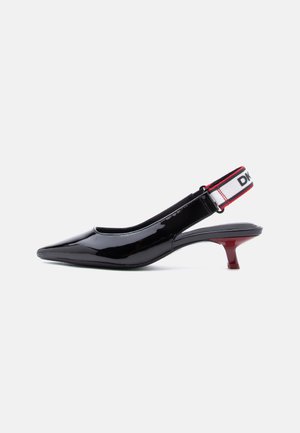 NOLENE SLINGBACK - Pumps - black/ruby red