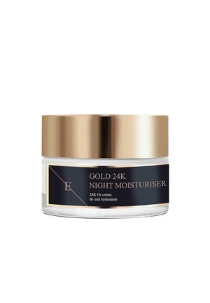ANTI-WRINKLE NIGHT MOISTURIZER 24K GOLD 50ML - Night care - transparent