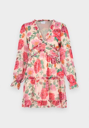 VILA, VIEMSA SHORT DRESS - Φόρεμα ημέρας - cloud dancer
