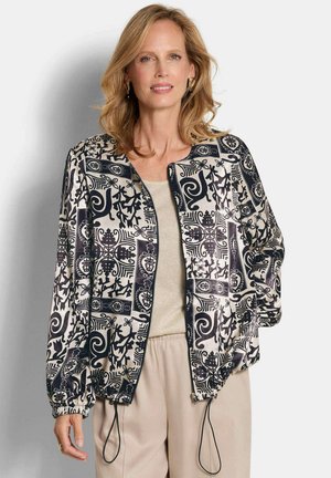 GOLDNER MIT AZTEKENMUSTER - Leichte Jacke - stone   black   patterned