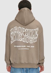 Dropsize HEAVY  - Hoodie - taupe