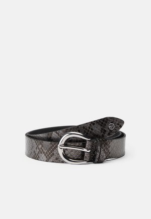 Opasok - dark brown/gun metal