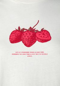 ONLY ONLKATE TEE - T-shirt imprimé - cloud dancer