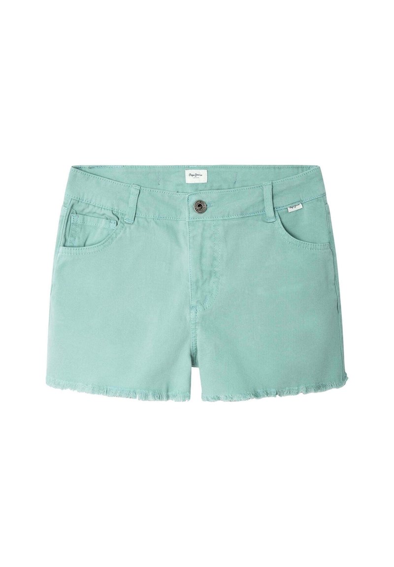 Pepe Jeans Ofra Short Fille - Short 5 Poches En Sergé De Coton Délavé