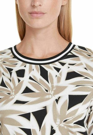 Print T-shirt - schwarz