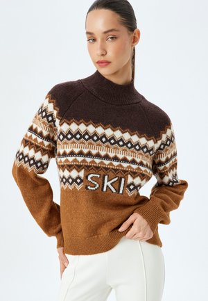Jersey de punto - brown