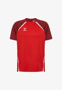 No seleccionado, true red maroon