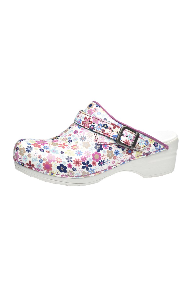 Zoccoli Unisex Sanita Julie | In Pelle, Con Suola In Legno Naturale, Comodi E Versatili