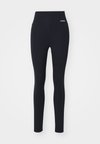 LAZERCUT LINES LEGGINGS - Retuusid - black