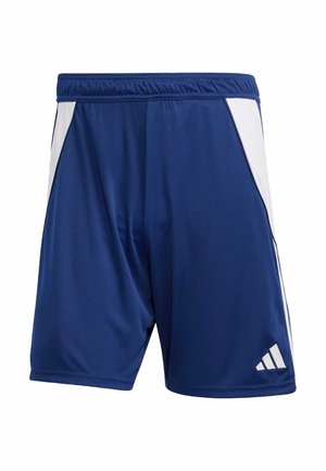 adidas Performance TIRO 24 2-IN-1 - Pantalón corto de deporte - team navy blue white