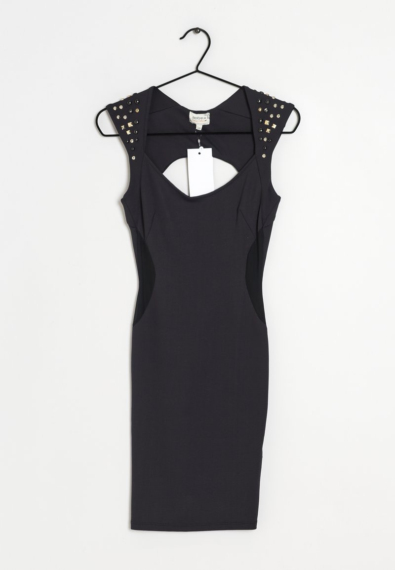 Bershka Robe fourreau - black