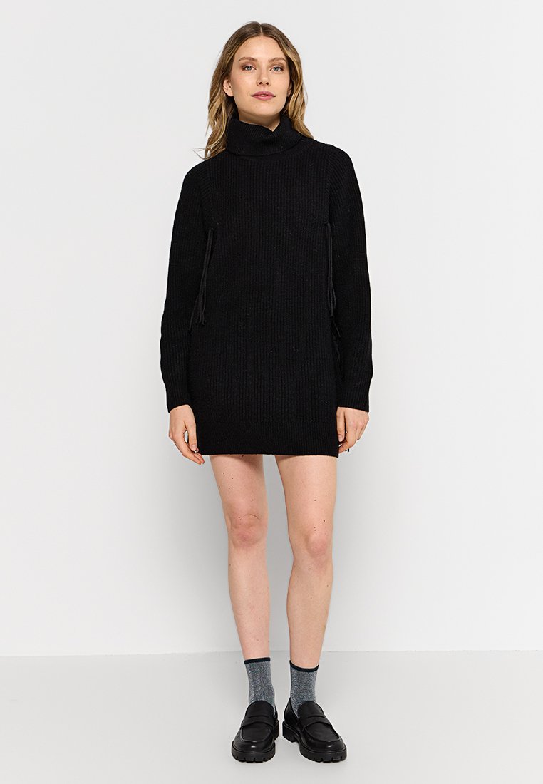 Gaudi Gebreide jurk zwart Gaudi Gebreide jurk zwart