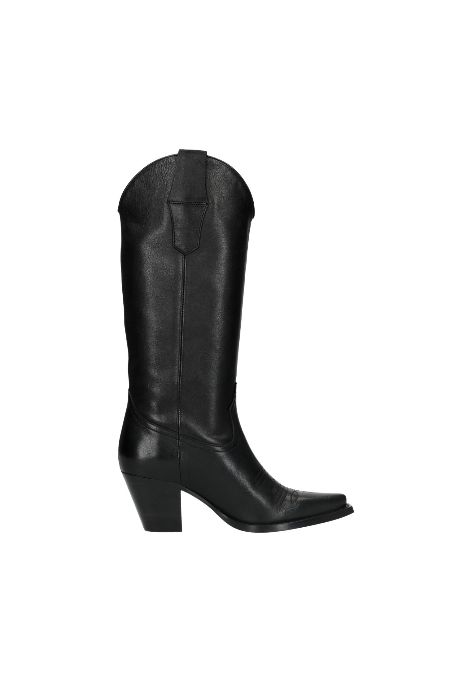 Manfield Cowboy/Biker boots - black 