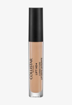 Collistar Lift HD+ concealer in a beige shade with black cap, labeled for lifting and smoothing skin.
