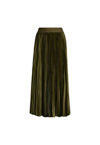 SALMA - Plisséskjørt - dark green
