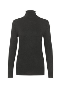 ASTRID ROLL NECK - Maglione - dark grey melange