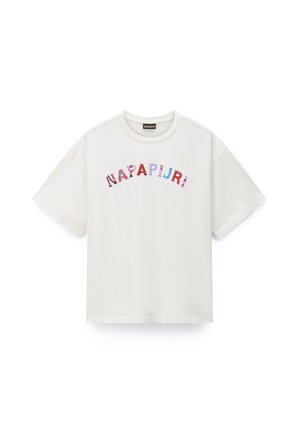 Napapijri, - T-shirt z nadrukiem