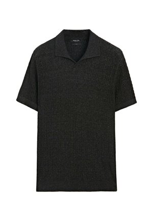 Massimo Dutti, Poloshirts - dark grey