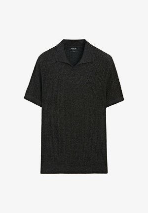 Massimo Dutti, Poloshirts - dark grey