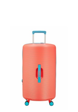 Valise à roulettes - coral/blue