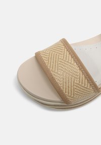 bugatti JIL - Platform sandals - beige/cognac