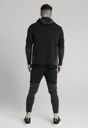 Sudadera con cremallera - black