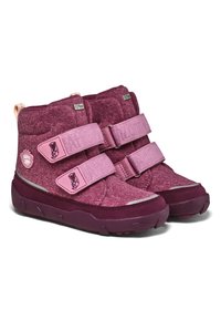 Affenzahn WOLLE COMFY - Snowboots  - otter rosa