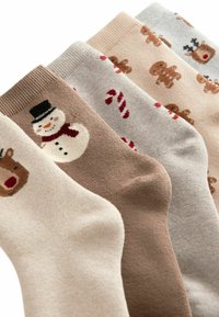 Next CHRISTMAS  5 PACK beżowy