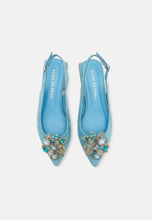 Slingback ballet pumps - sky4