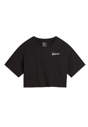 Vans CLASSIC SCRIPT - T-shirts basic - black