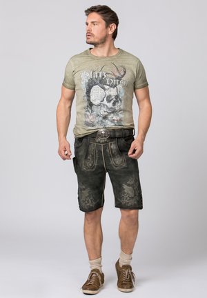 Lederhose Fritz stein geäscht main image 1