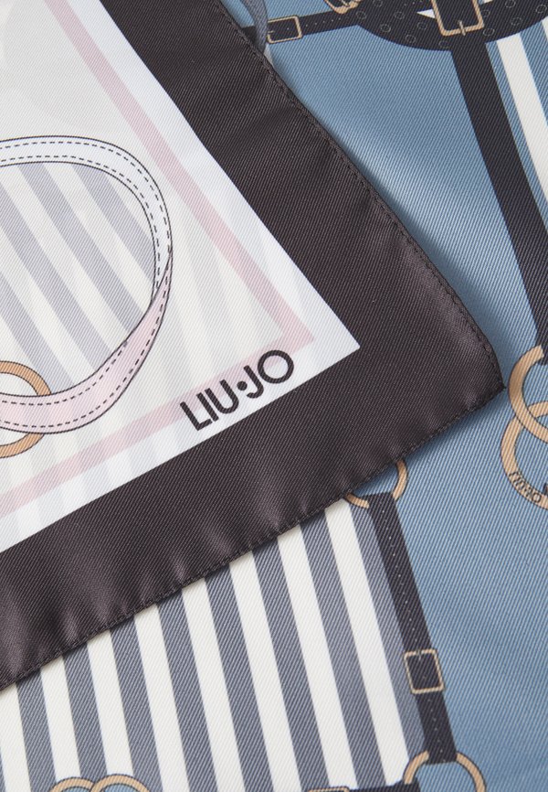 FOULARD STRIPES 50X50 - Foulard - nero3