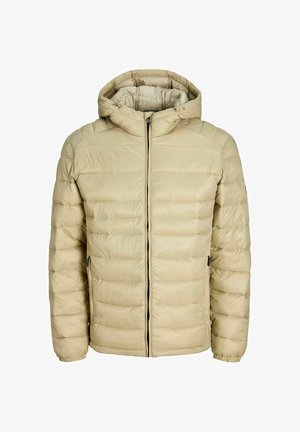 Jack & Jones, JJEKINGSLEY LIGHT PUFFER HOOD NOOS - Vinterjakker - fields of rye