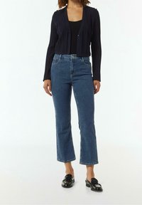 comma Flared-farkut - dark-blue denim