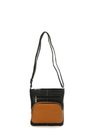 Sac bandoulière - schwarz braun