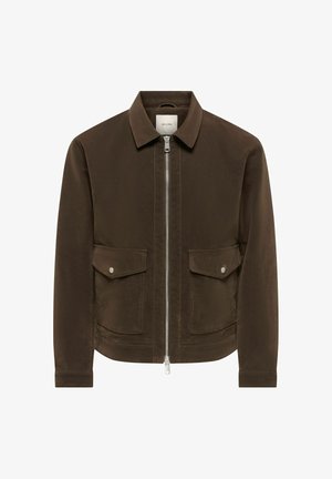 Only & Sons, JACKET ONSSINCLAIR JACKET - Veste en similicuir - coffee bean