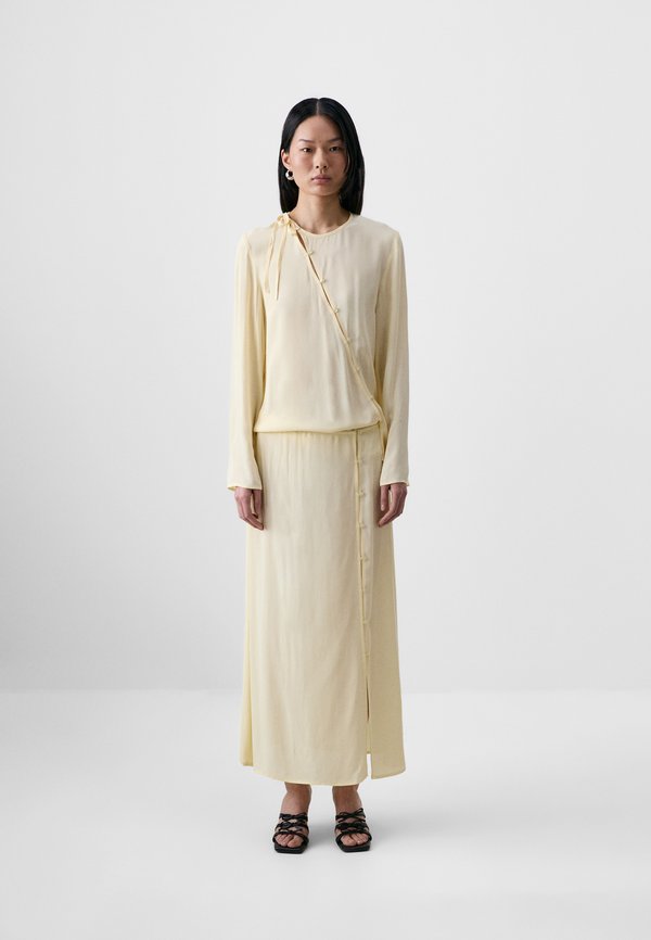 SANONA SKIRT - Maxi skirt - flan