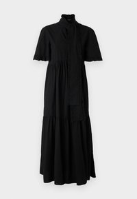 HERON BOW MIDI DRESS - Velika haljina - black