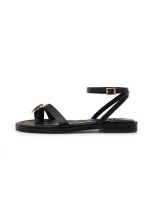 mtng, SANDALIAS PLANAS ALYSA - Sandales tongs - black