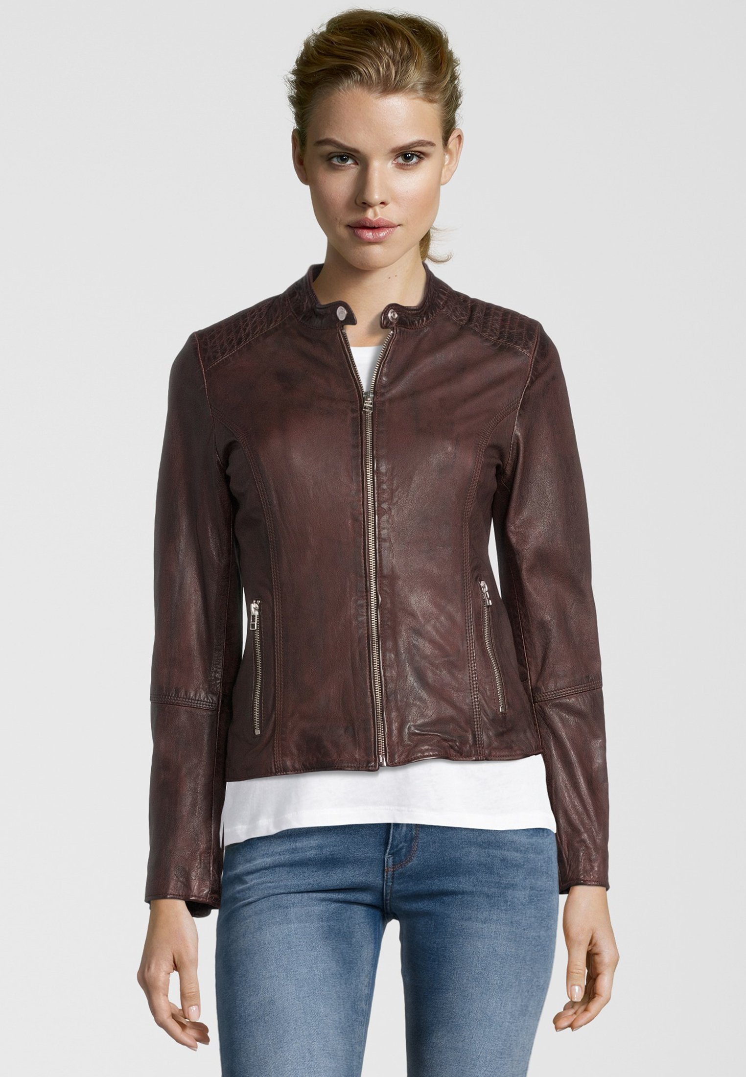 Femme BLAIR BIKER - Veste en cuir Femme BLAIR BIKER - Veste en cuir