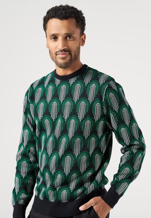 BE THANKFUL FOR WHAT YOU VE GOT - JACQUARD - Jumper - black