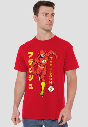 THE FLASH JAPANESE - Print T-shirt - red