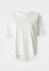 ONPSTAY LOOSE HIGH LOW TEE - Navadna majica - cloud dancer