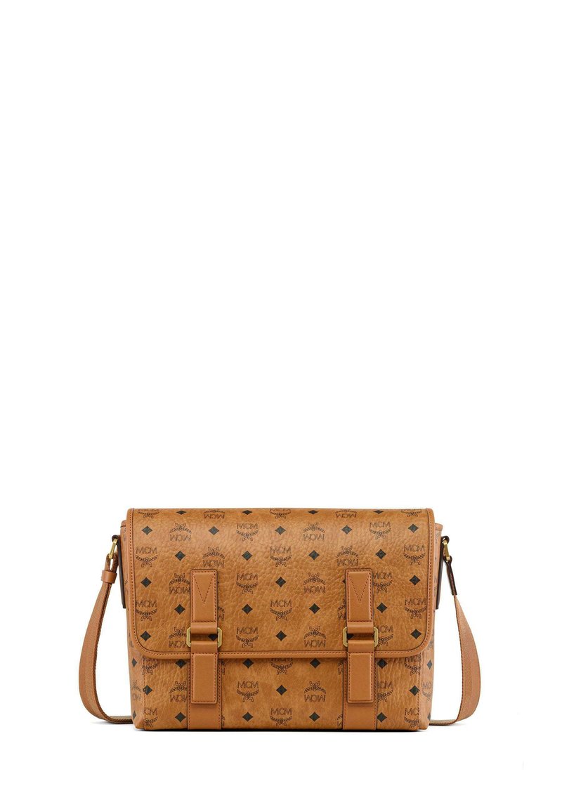 MCM - AREN  MESSENGER MED  - Olkalaukku - cognac, Suurenna