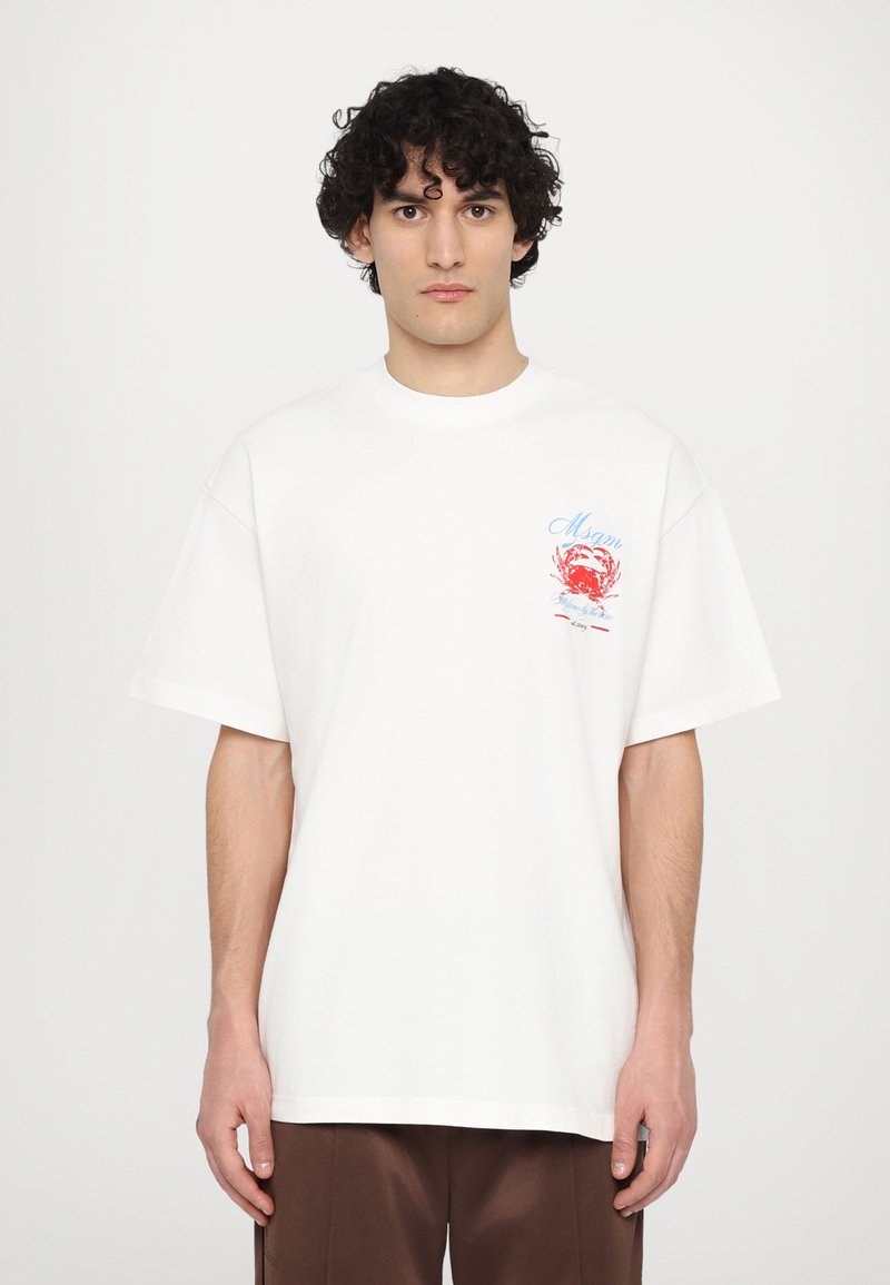 MSGM T-shirt imprimé - off white