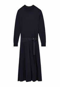 REGULAR FIT - ALINA COMPACT-BELTED MIDI - Haljina s naramenicama - navy