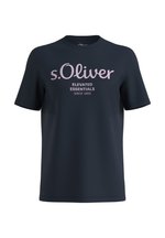 S.Oliver Camiseta Estampada - Cloud Dancer Place/blanco
